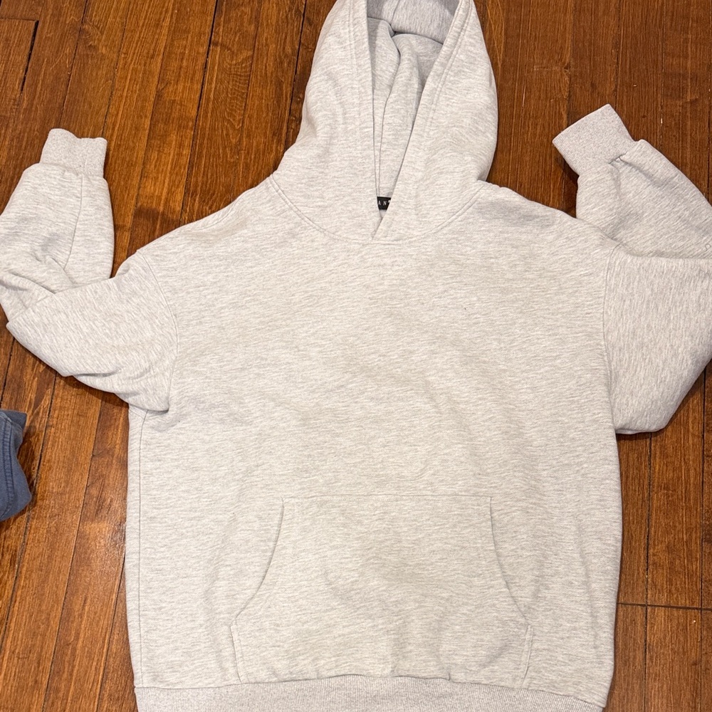 Gray hoodie